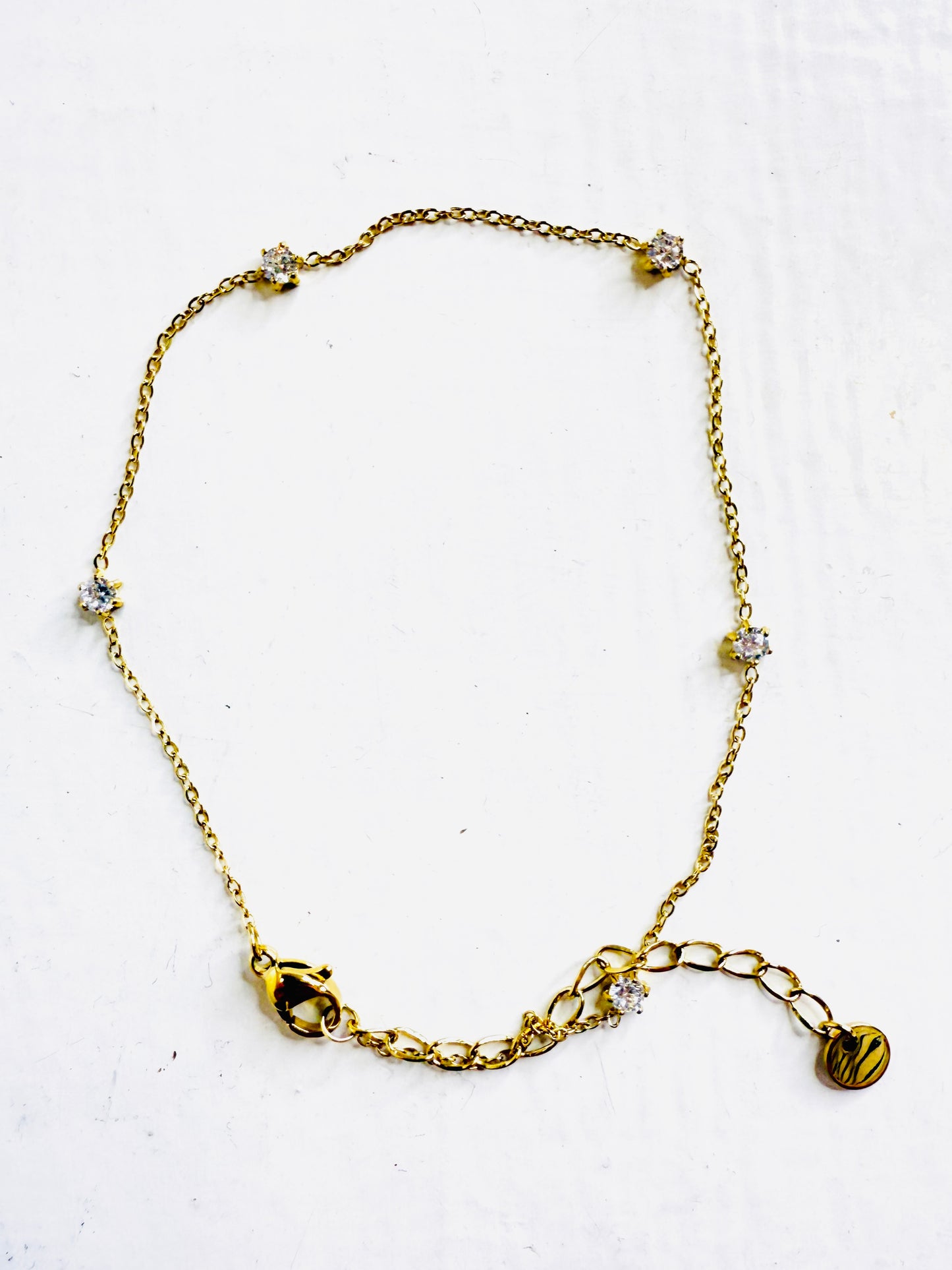 Cavigliera con strass