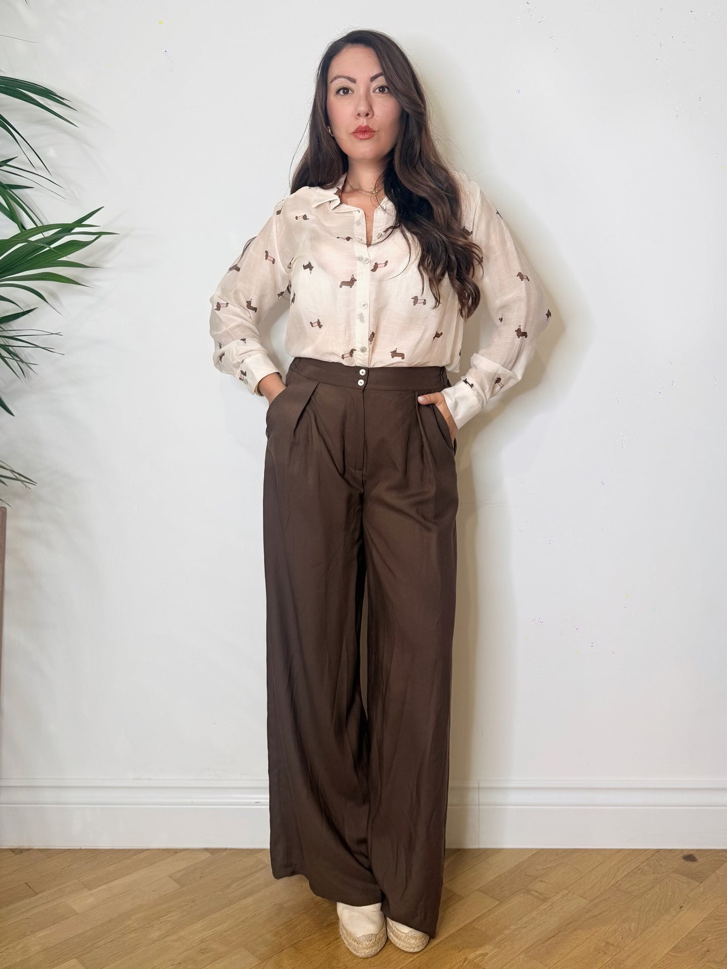 Pantalone palazzo sartoriale