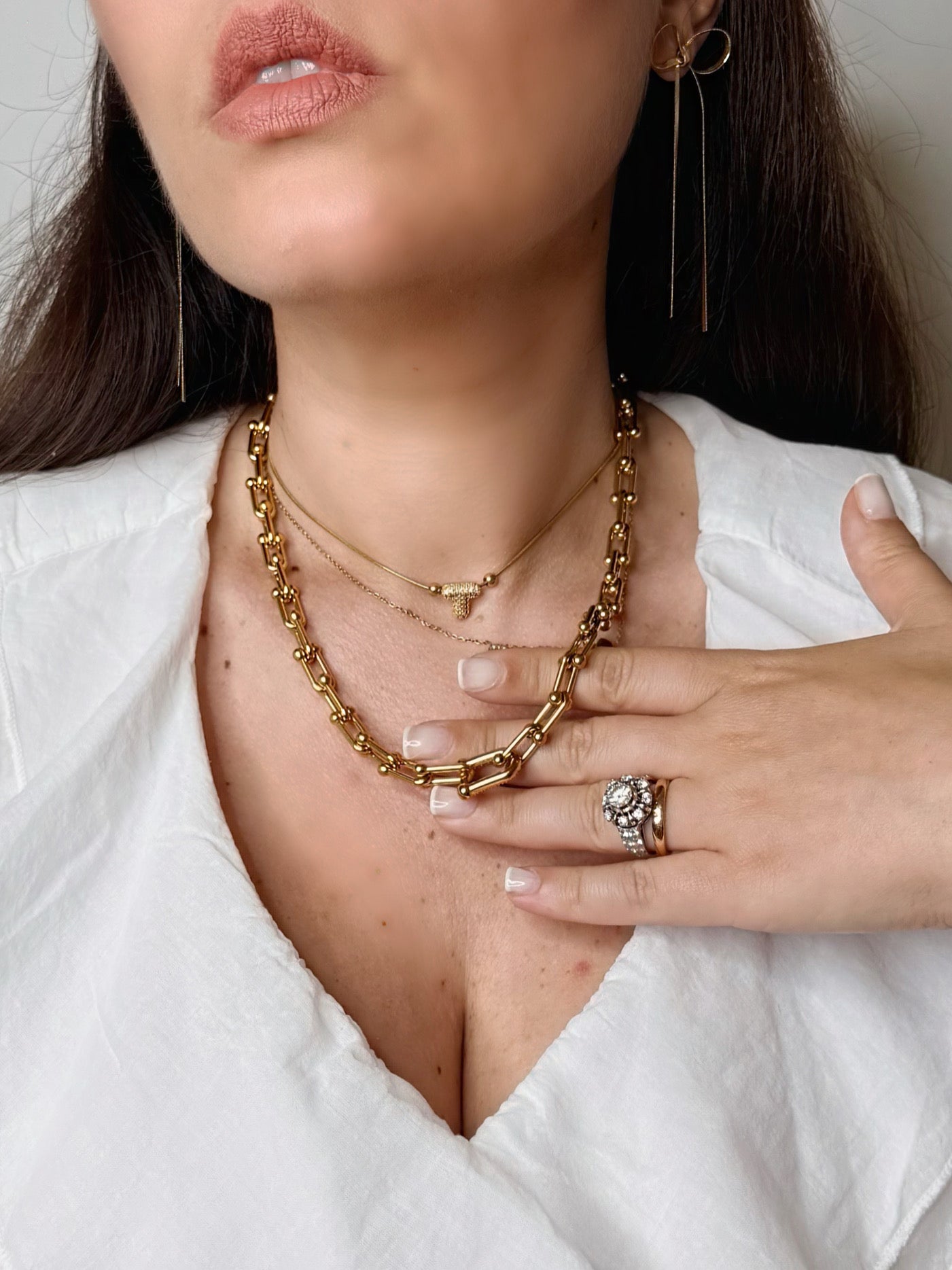 Collana in maglia Tiffany