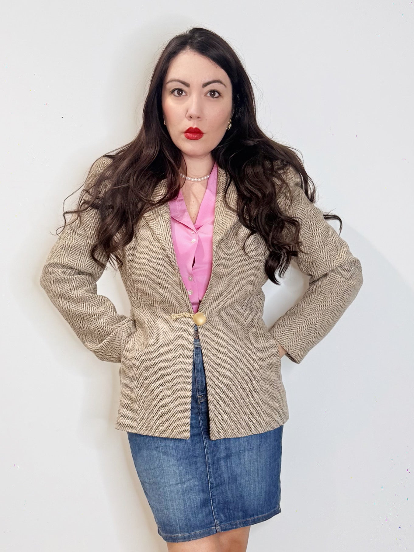 Giacca vintage avvitata