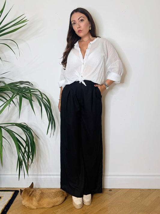 Pantalone sartoriale nero