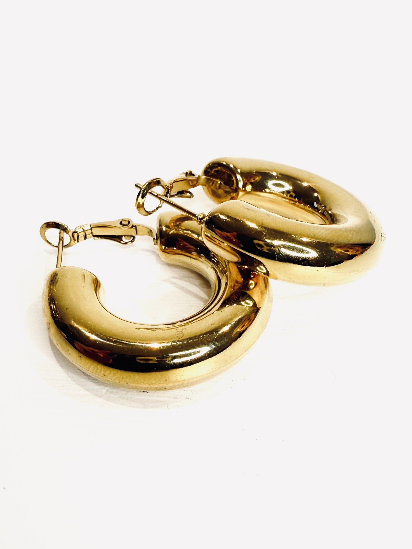 Orecchini bombati cerchi small