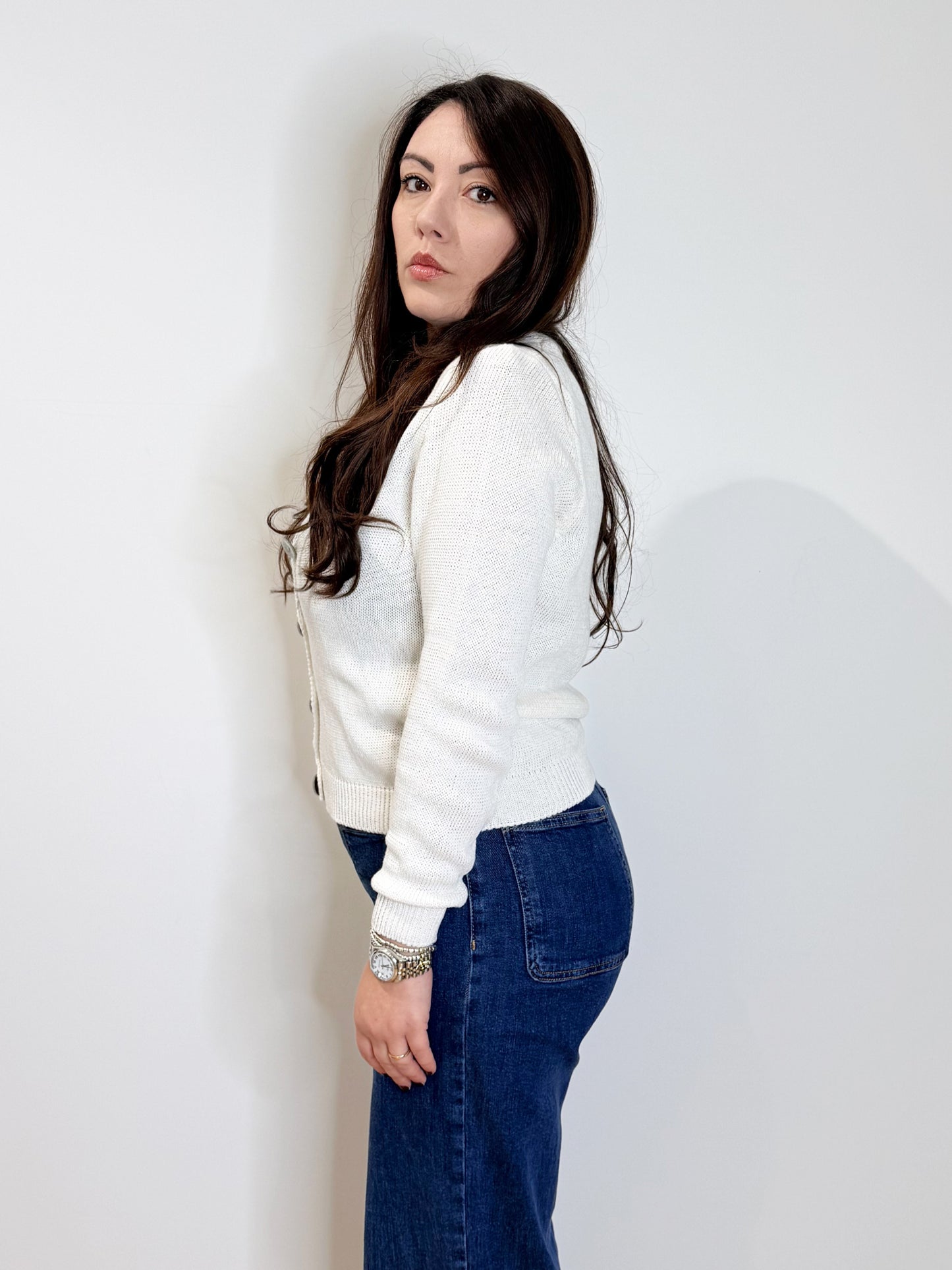 Cardigan 100% cotone