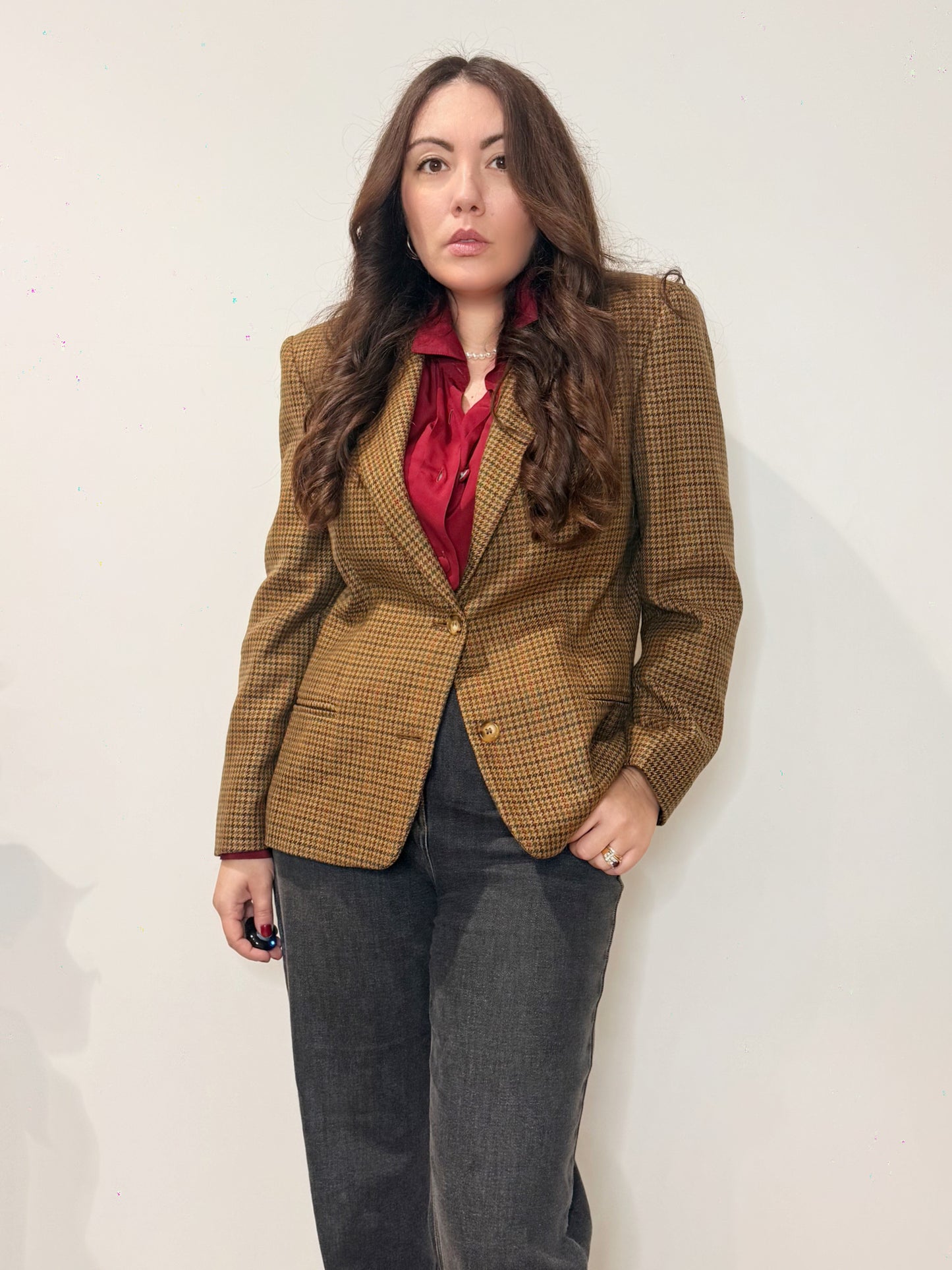 Giacca vintage in pura lana