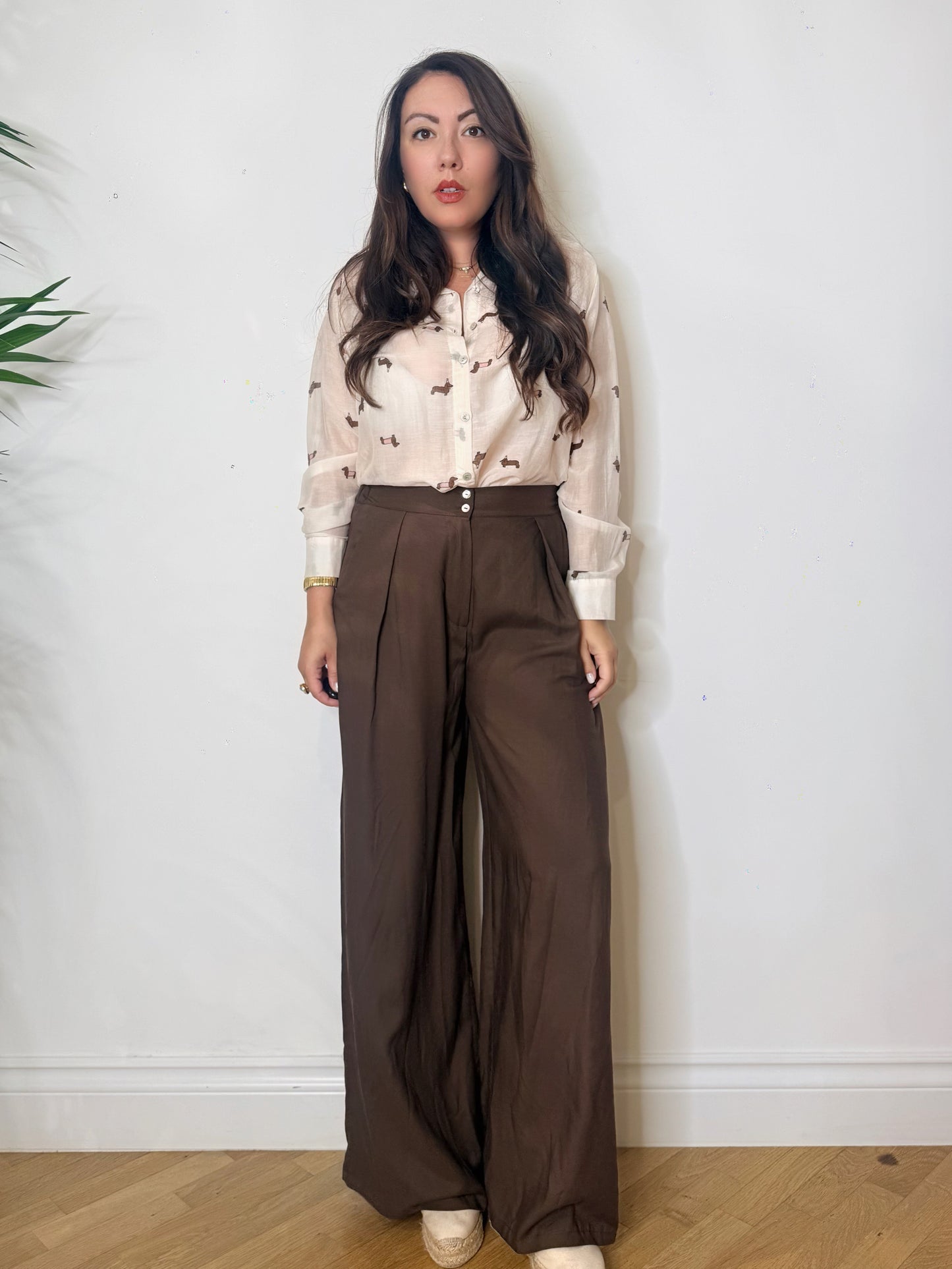Pantalone palazzo sartoriale