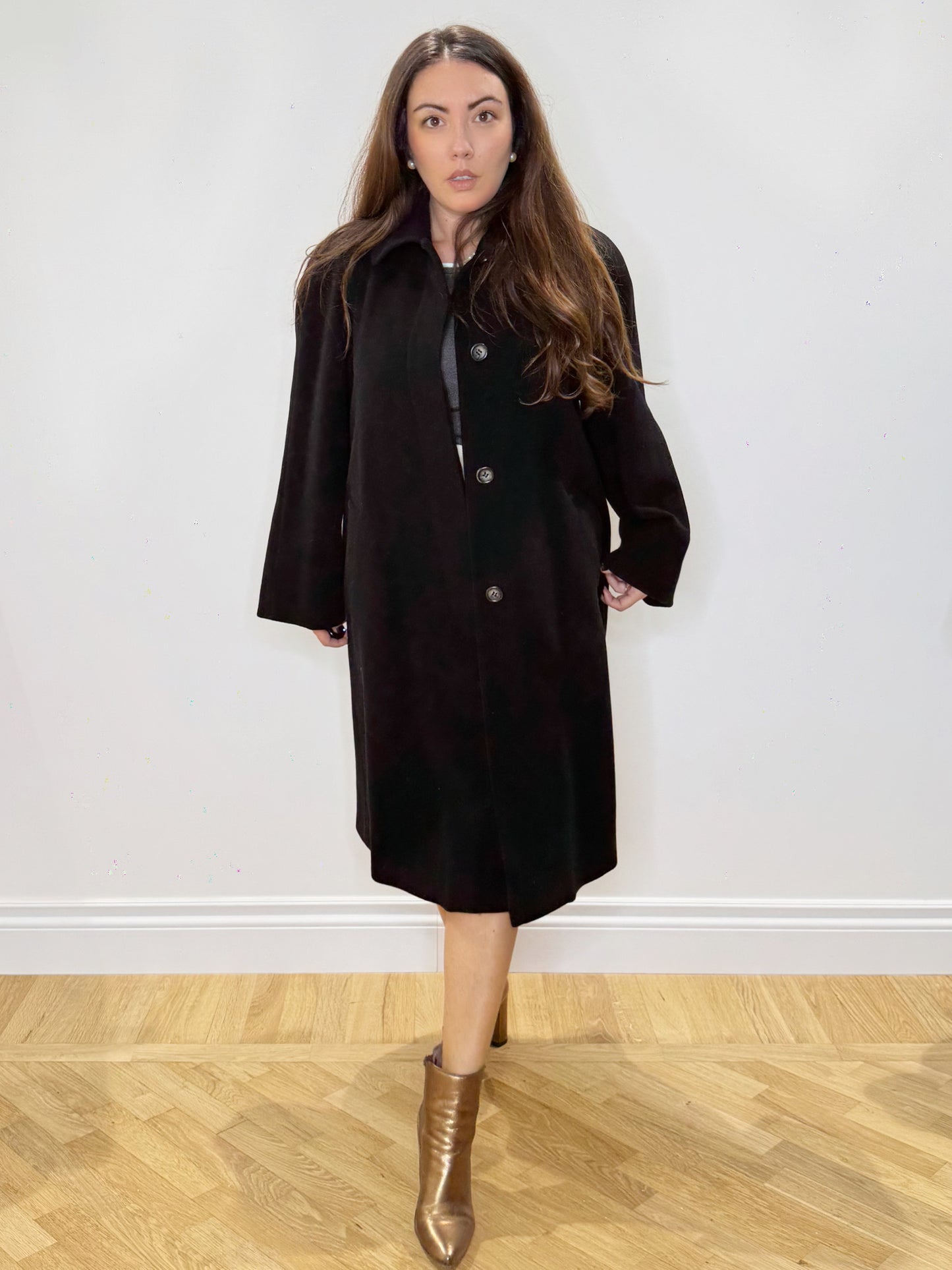 Cappotto nero Marella