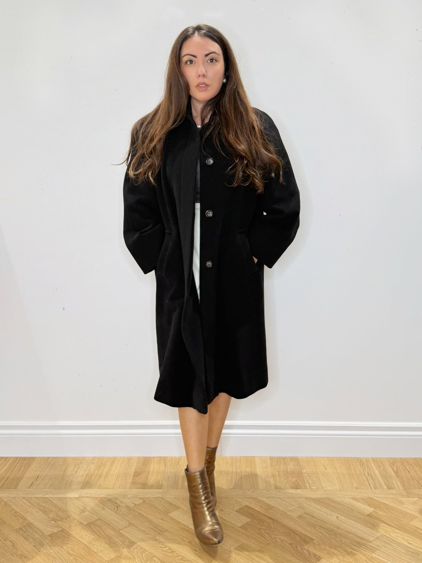 Cappotto nero Marella