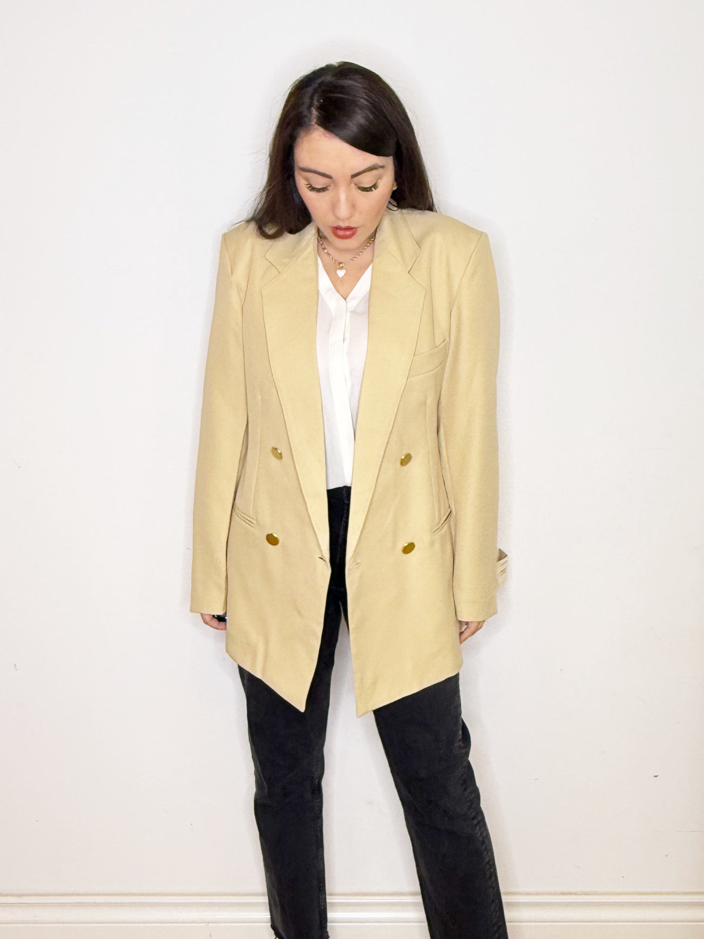 Giacca in gabardine di cotone