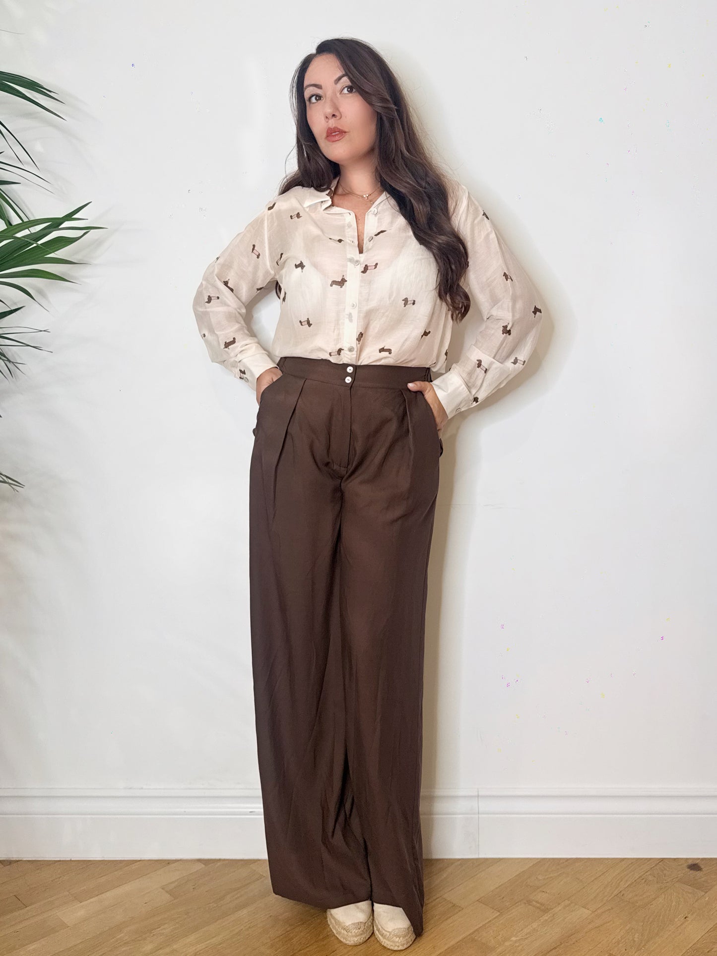 Pantalone palazzo sartoriale