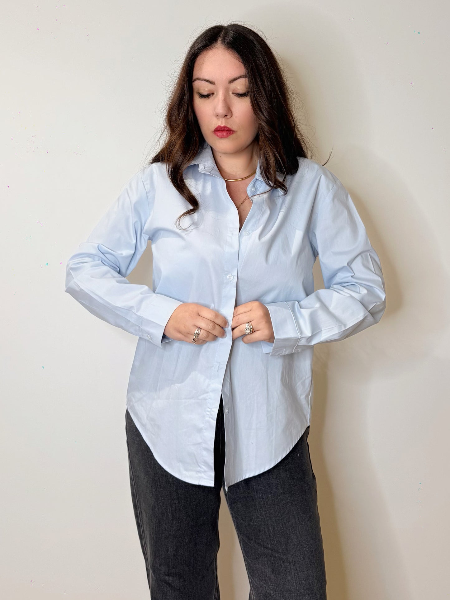 Camicia in popeline