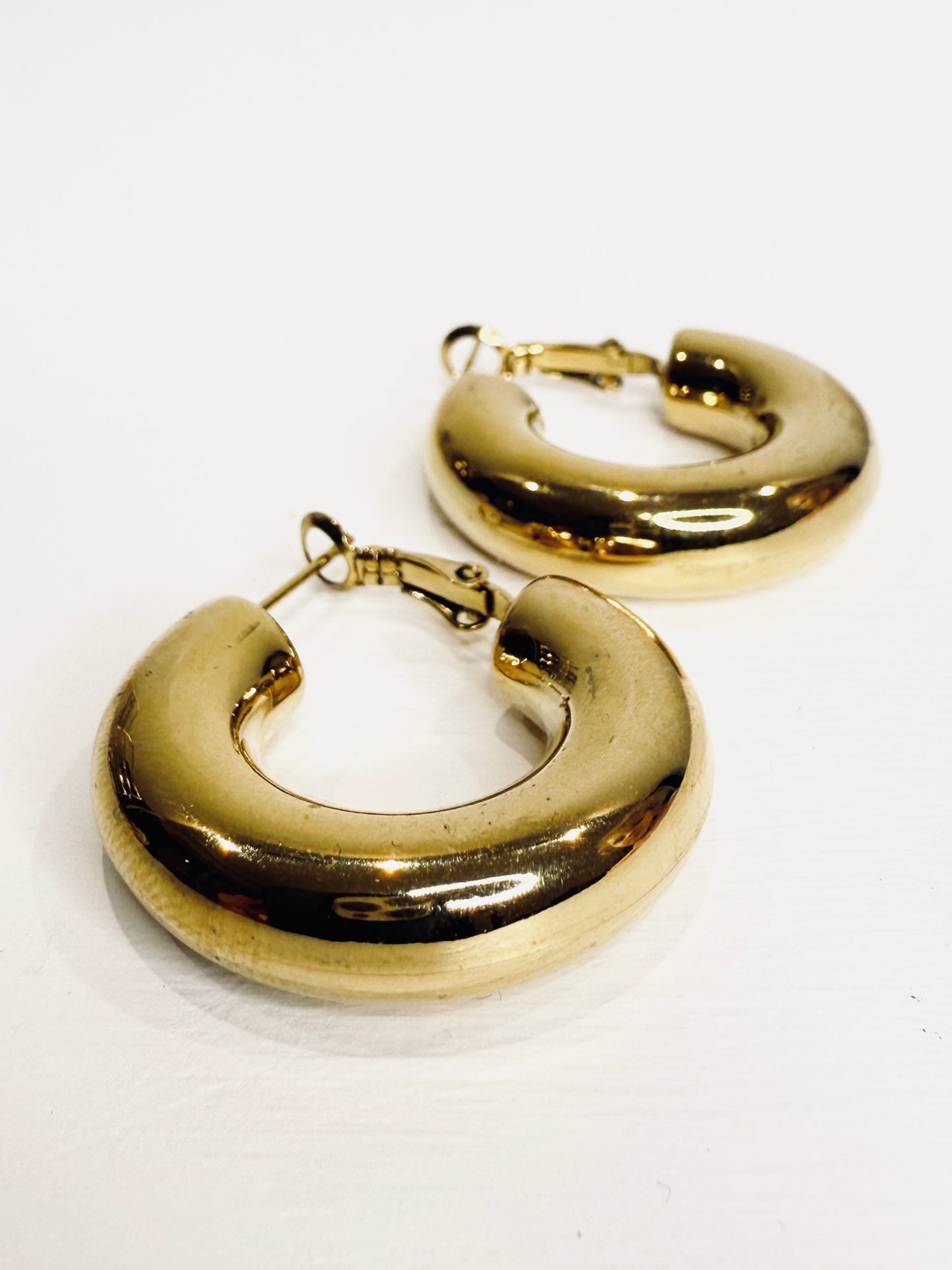 Orecchini bombati cerchi small