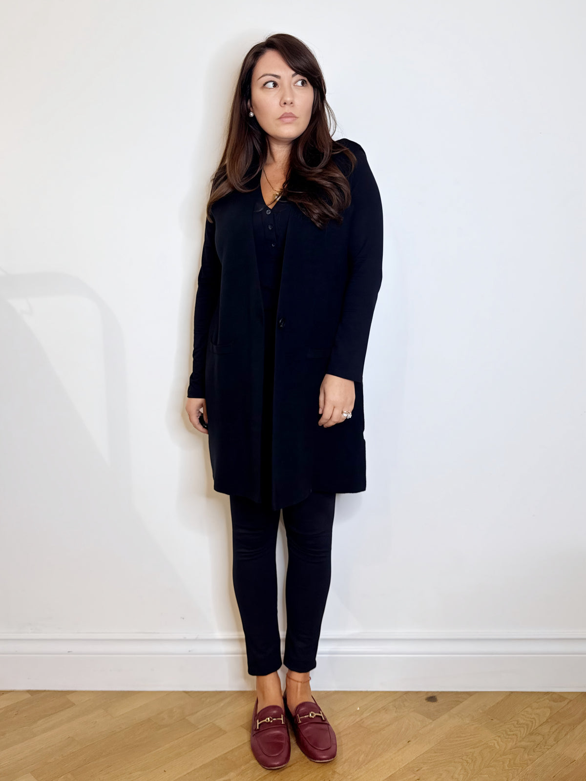 Gilet in maglia nero