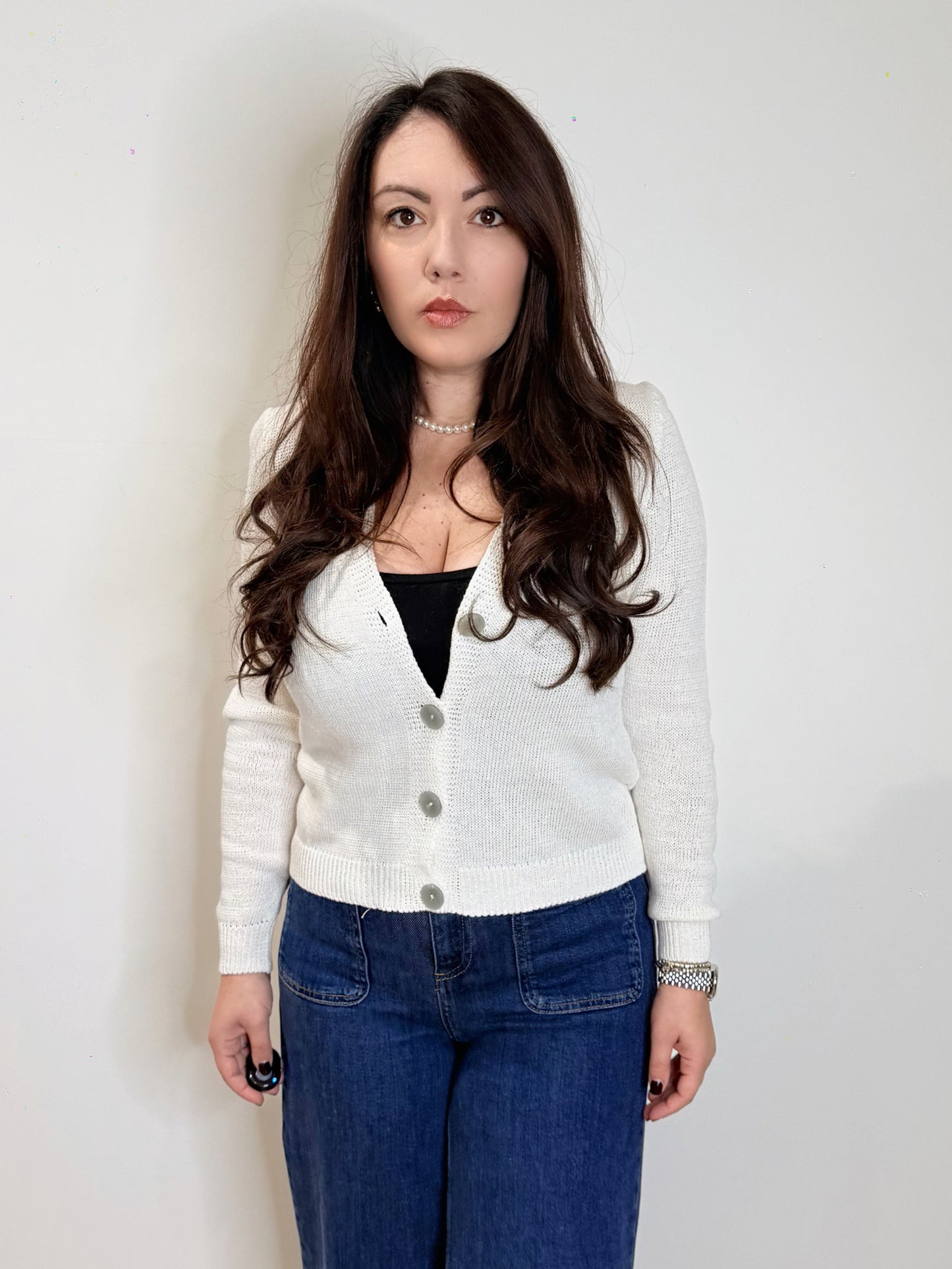 Cardigan 100% cotone