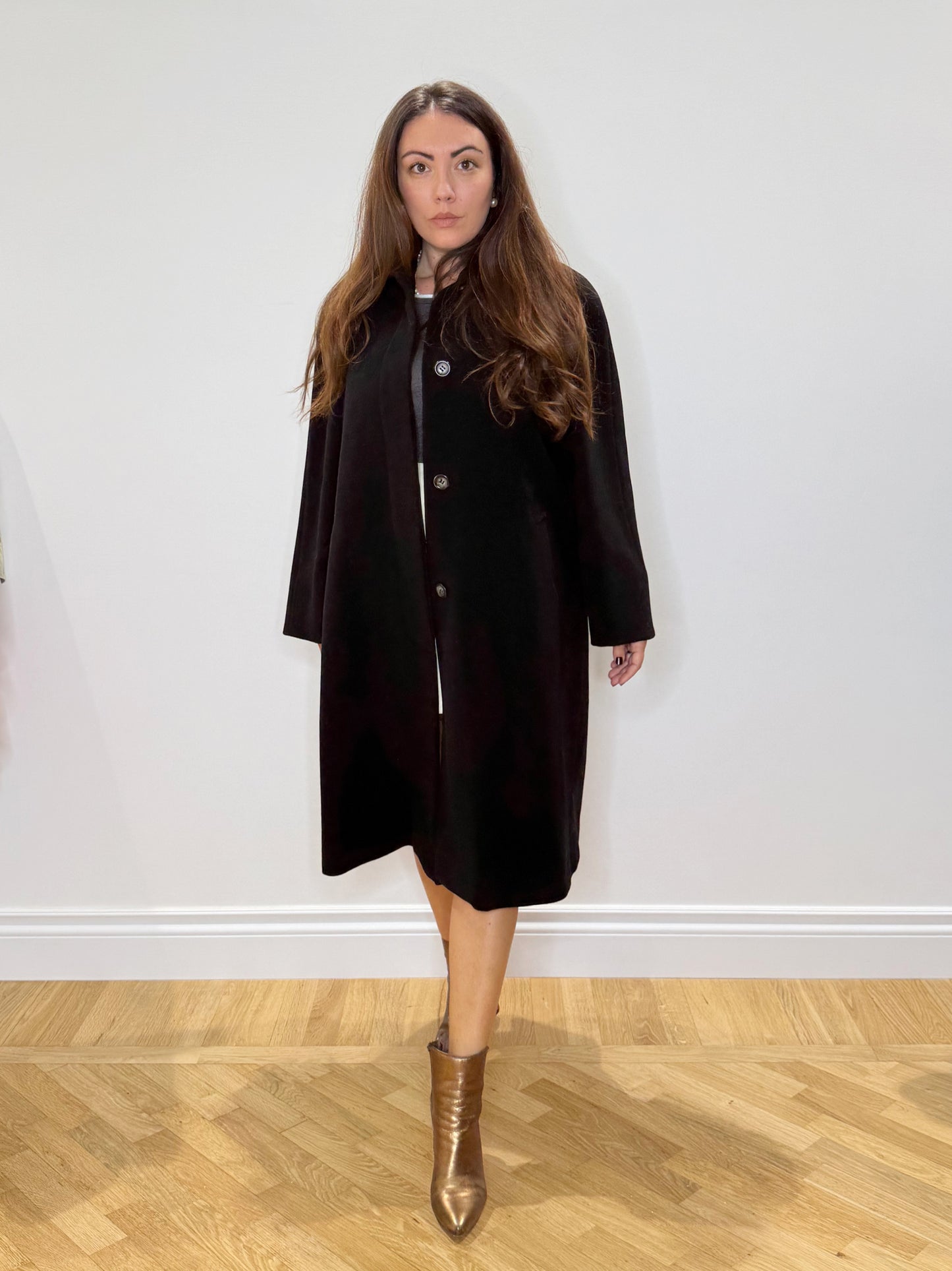 Cappotto nero Marella