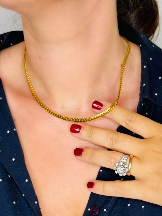 Collana snake minimal