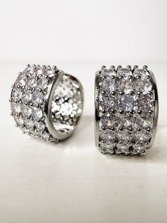 Cerchietti con strass silver
