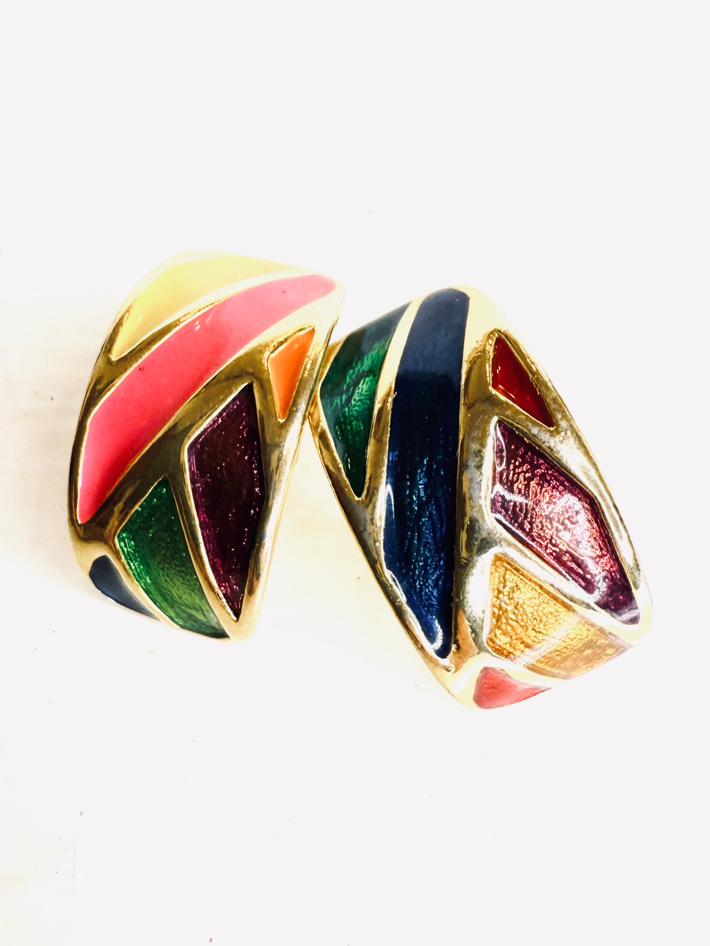 Orecchini Vintage smaltati