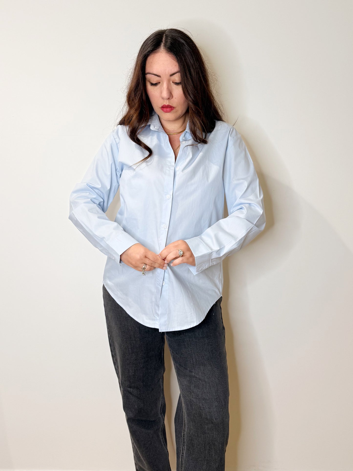 Camicia in popeline