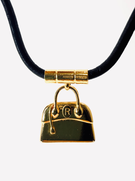 Collana con ciondolo borsetta