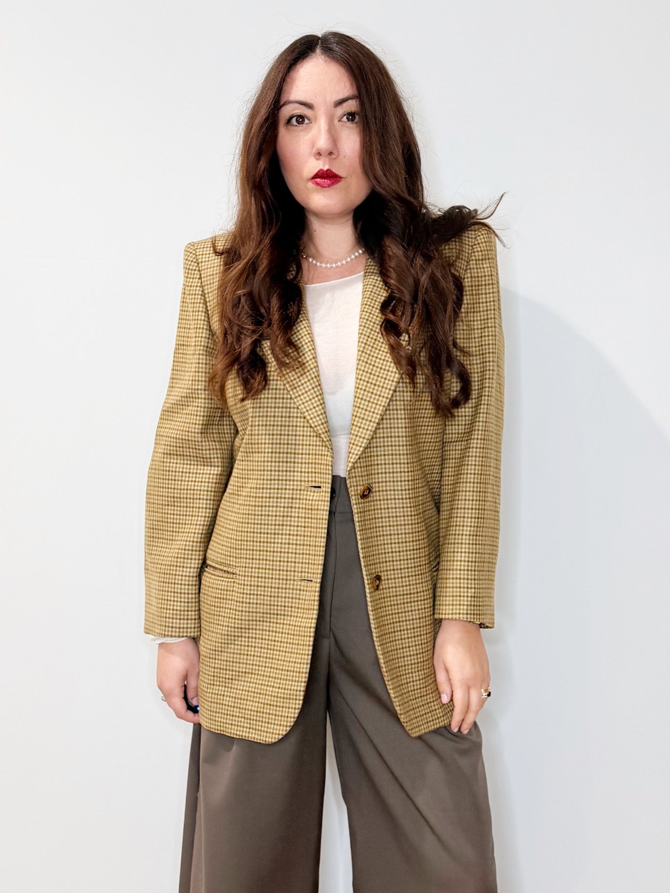 Giacca vintage in pura lana