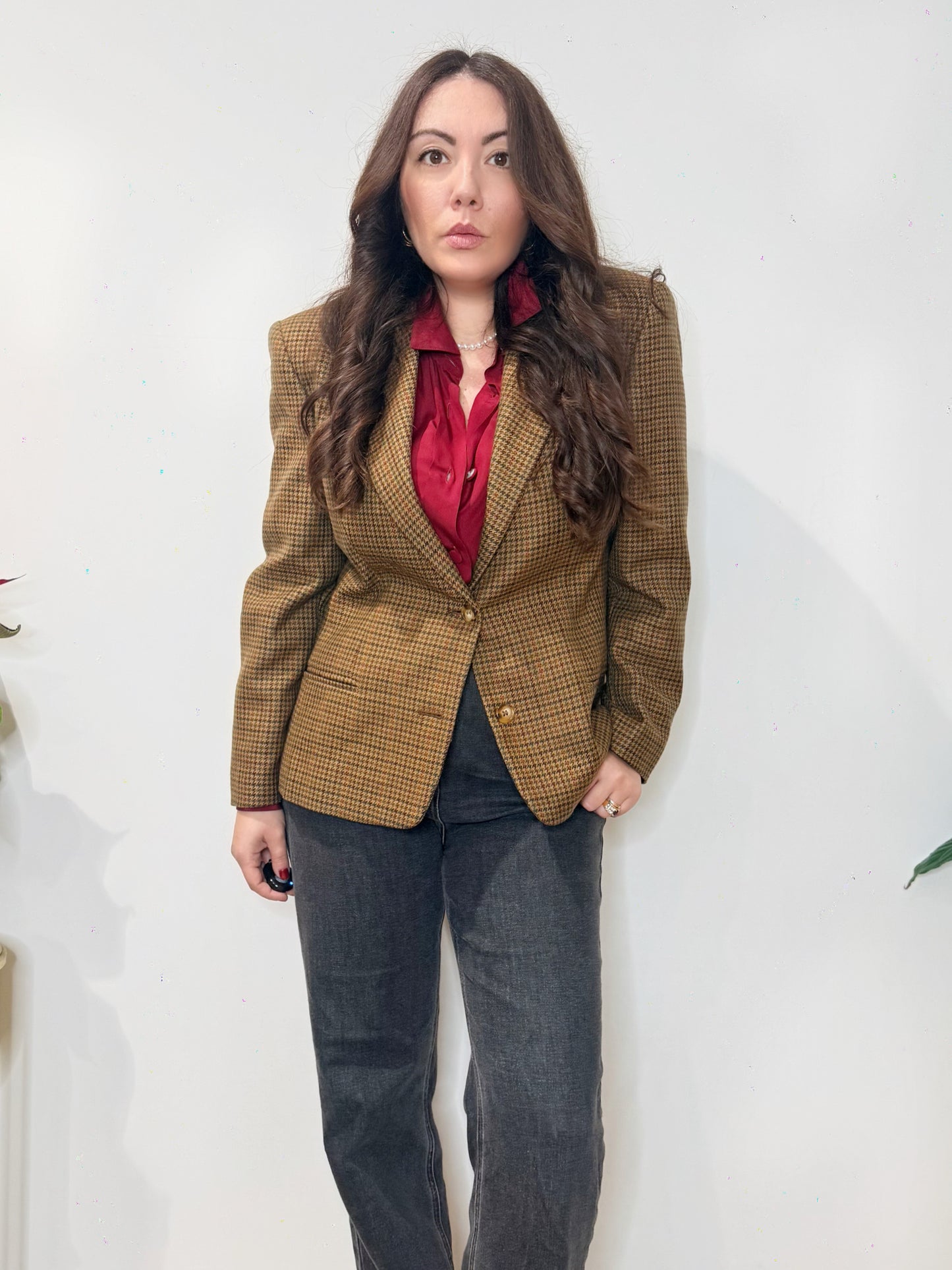 Giacca vintage in pura lana