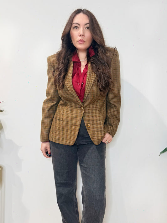 Giacca vintage in pura lana