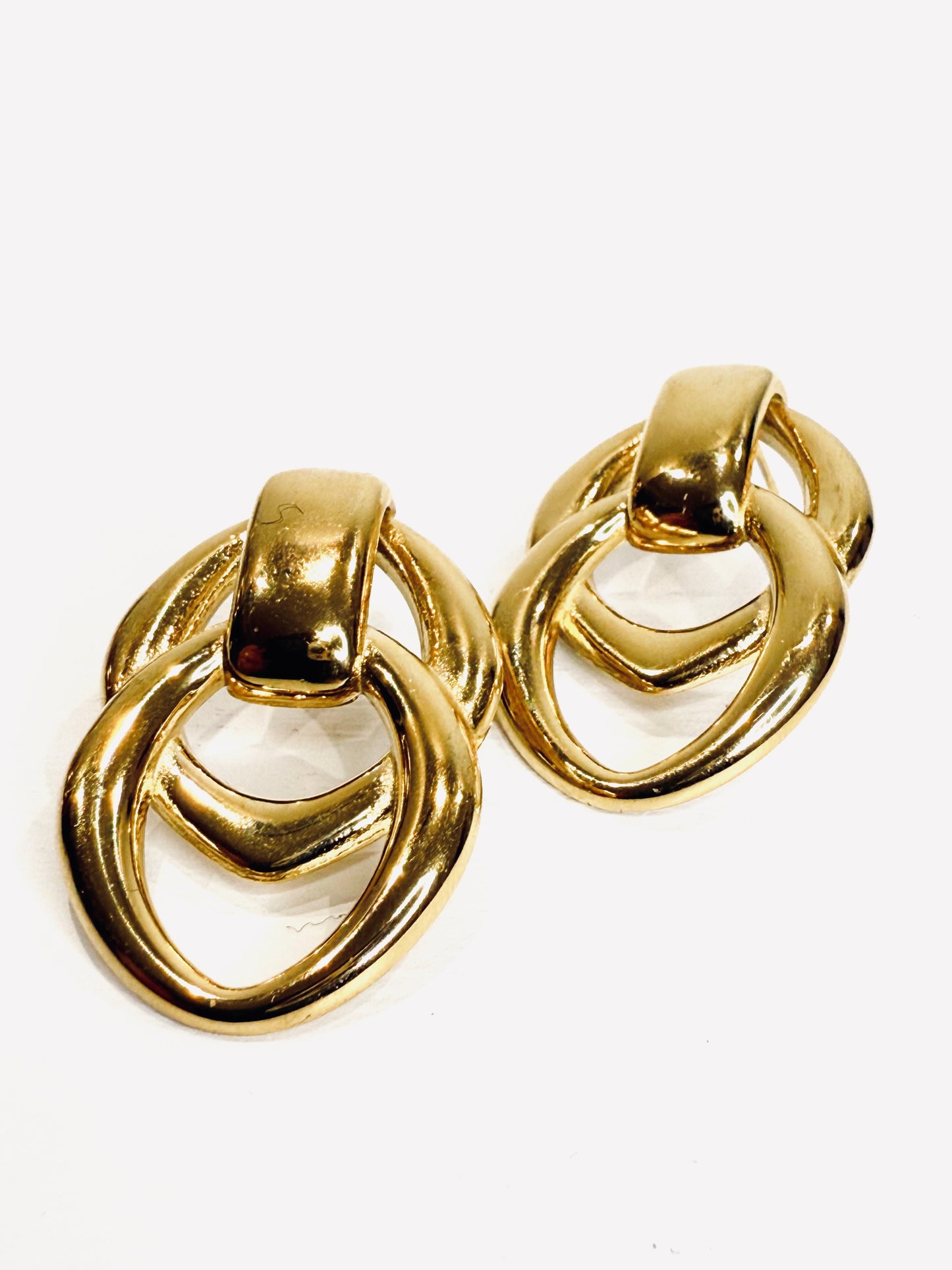 Orecchini doppio ovale