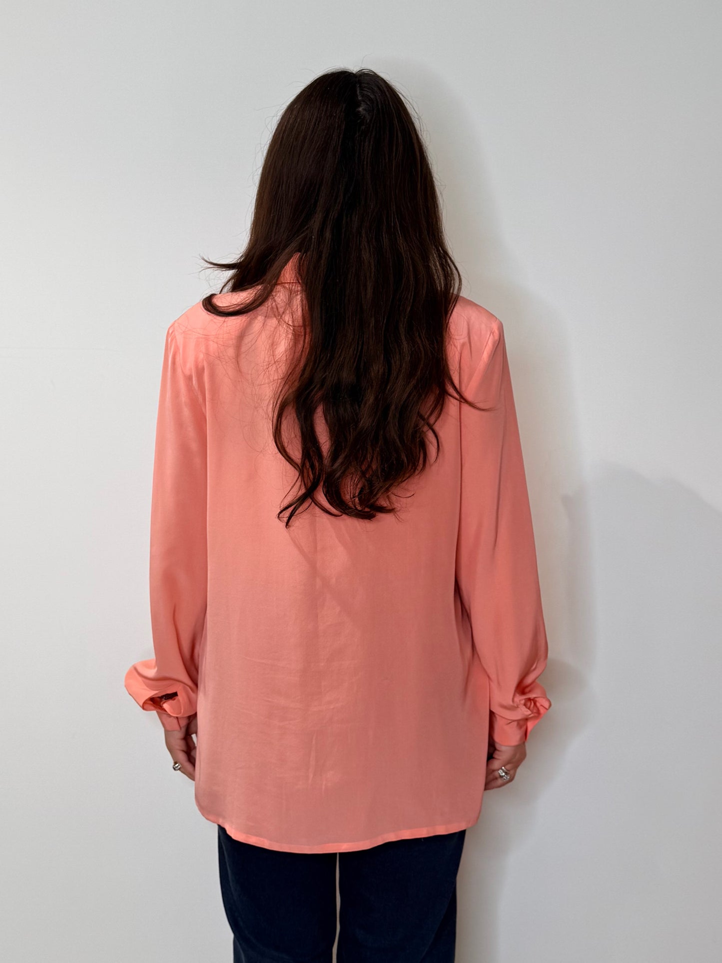 Camicia vintage in pura seta