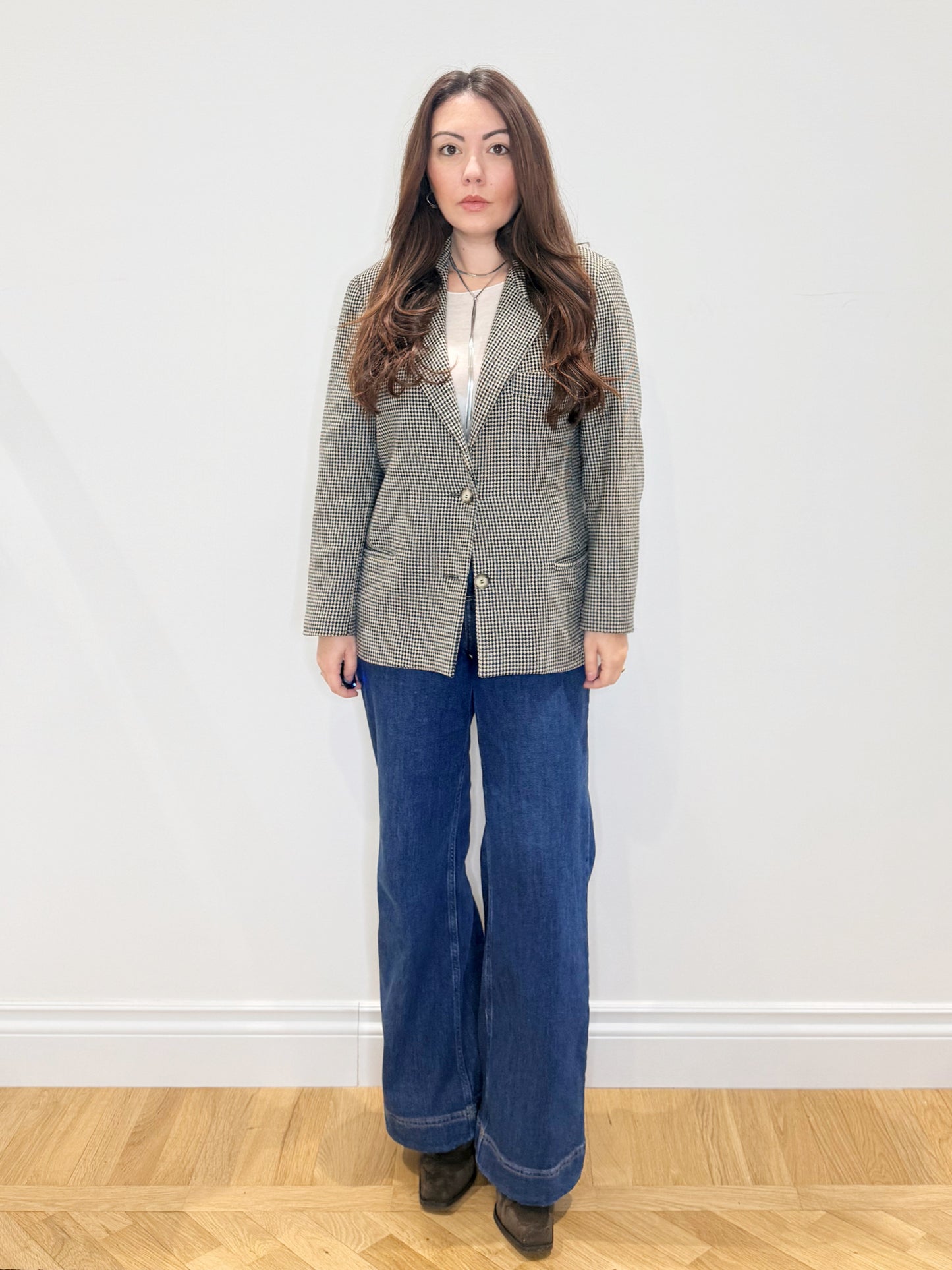 Giacca in pied de poule