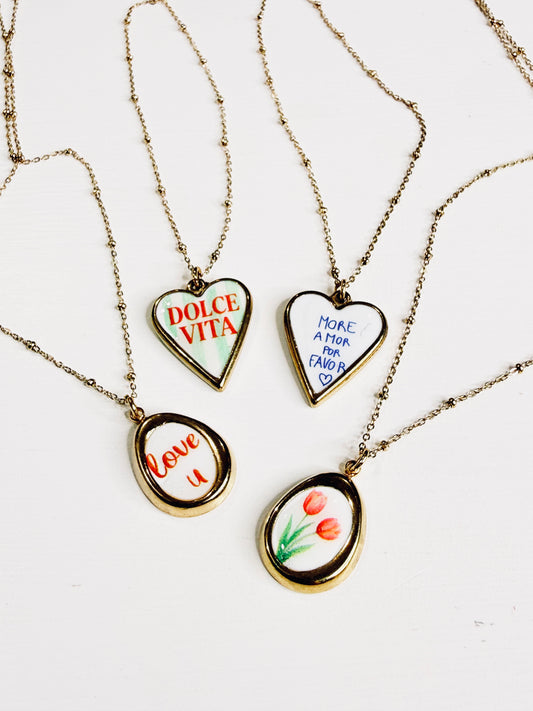 Ciondoli con scritte