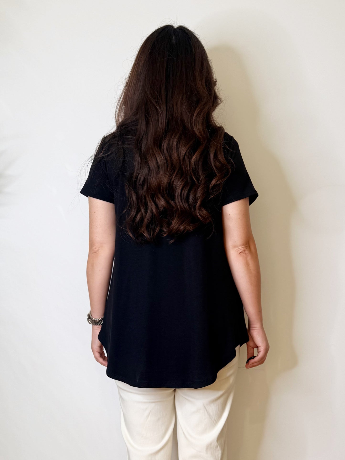 Maglia svasata in Jersey