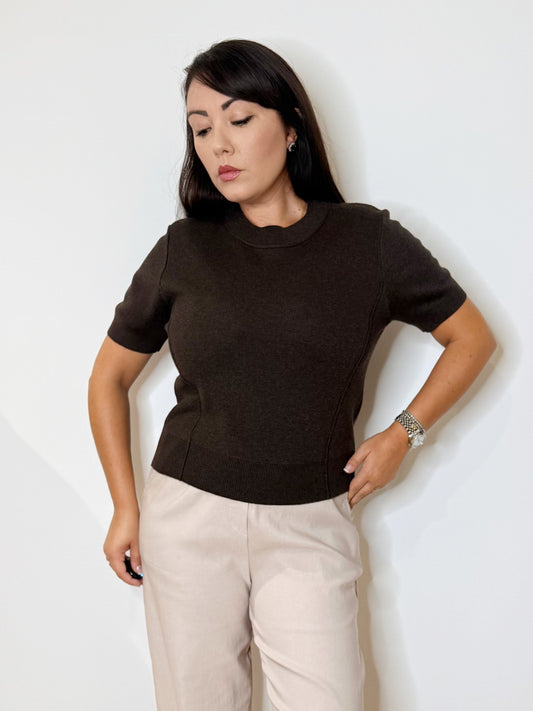 Maglia mezza manica testa di moro