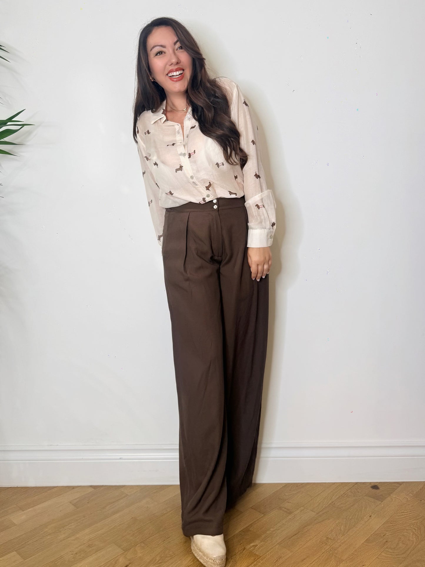 Pantalone palazzo sartoriale