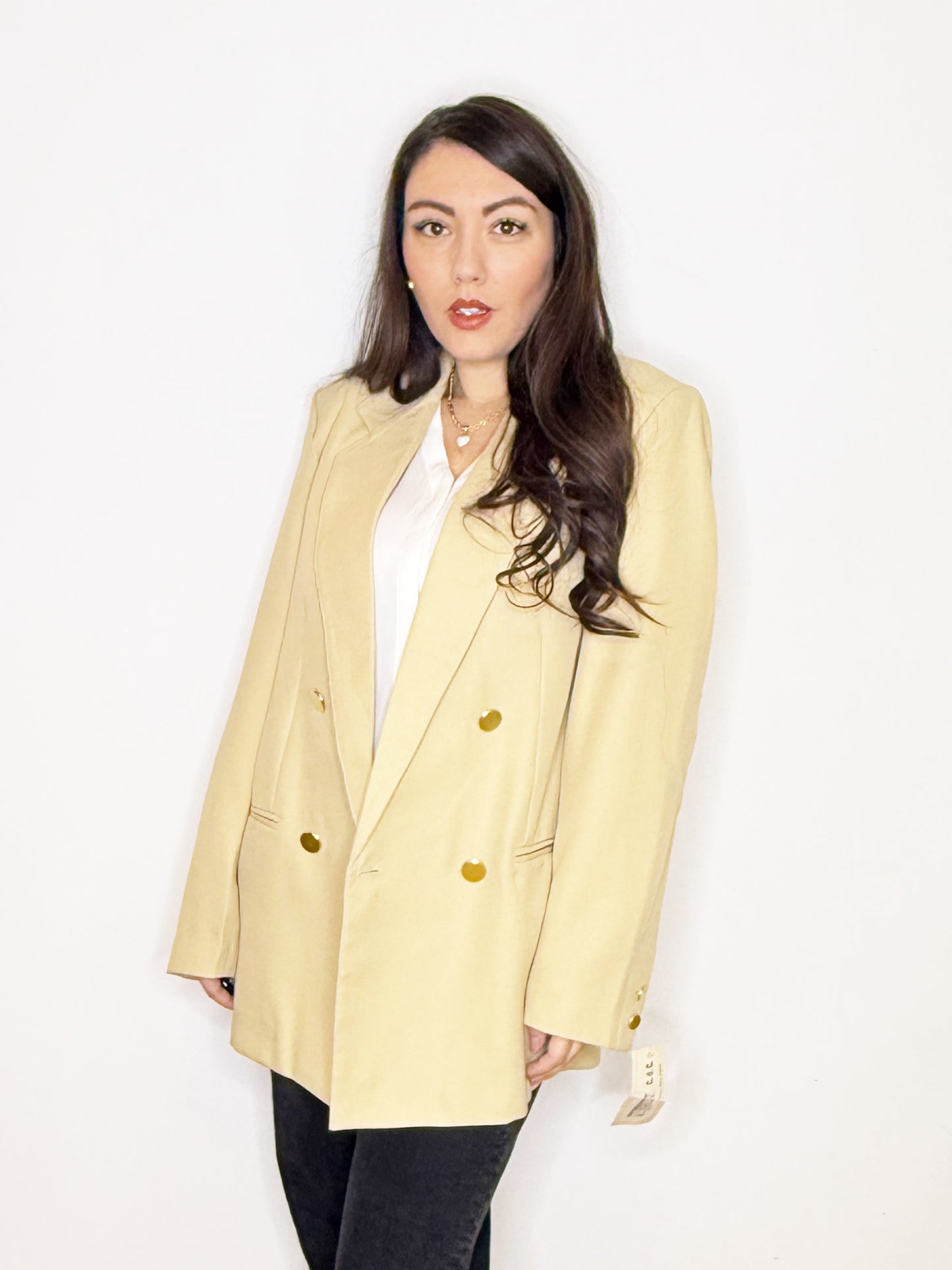 Giacca in gabardine di cotone