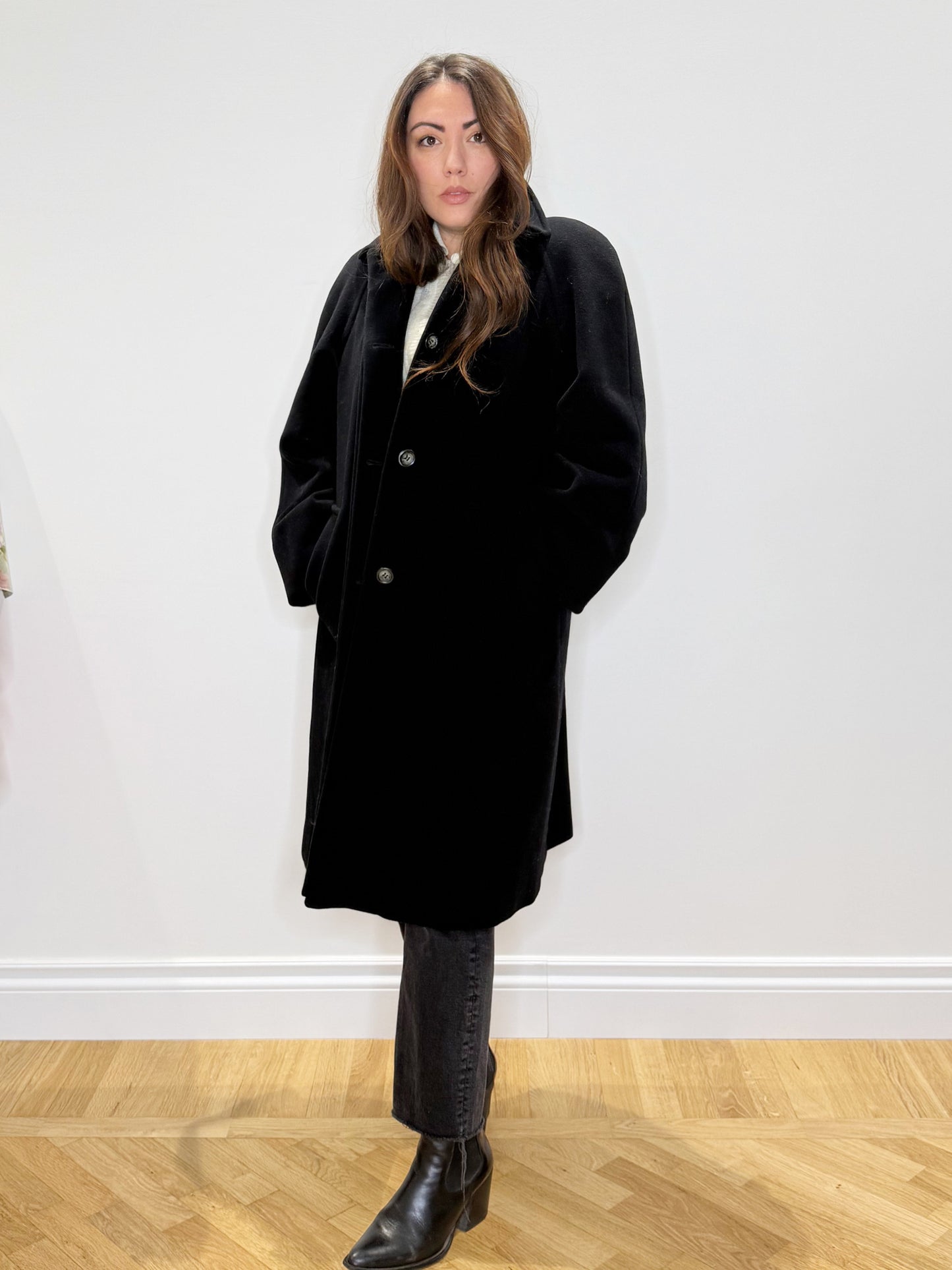 Cappotto nero Marella