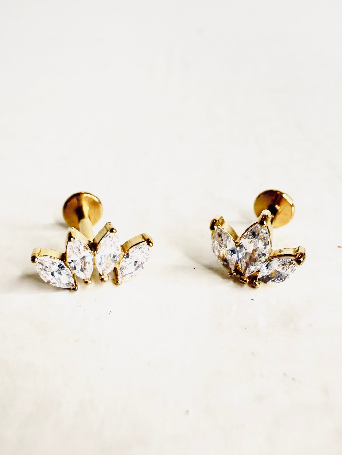 Orecchini helix strass