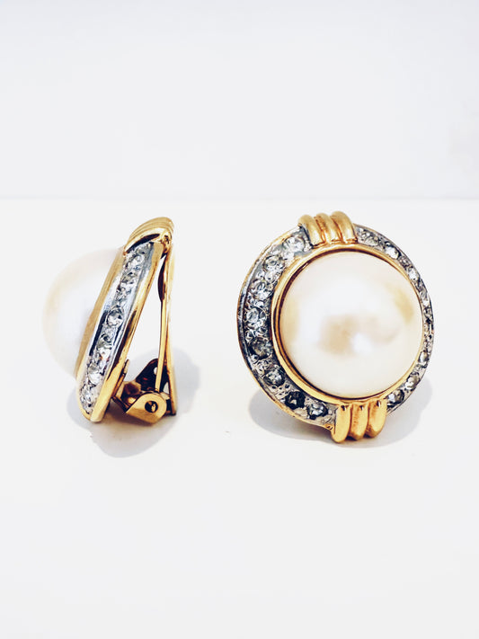 Orecchini bottoni vintage