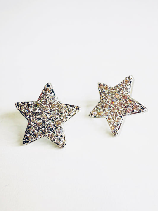 Orecchini Stars silver