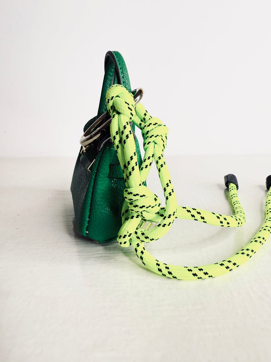 Charm per borsa verde