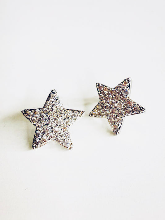 Orecchini Stars silver