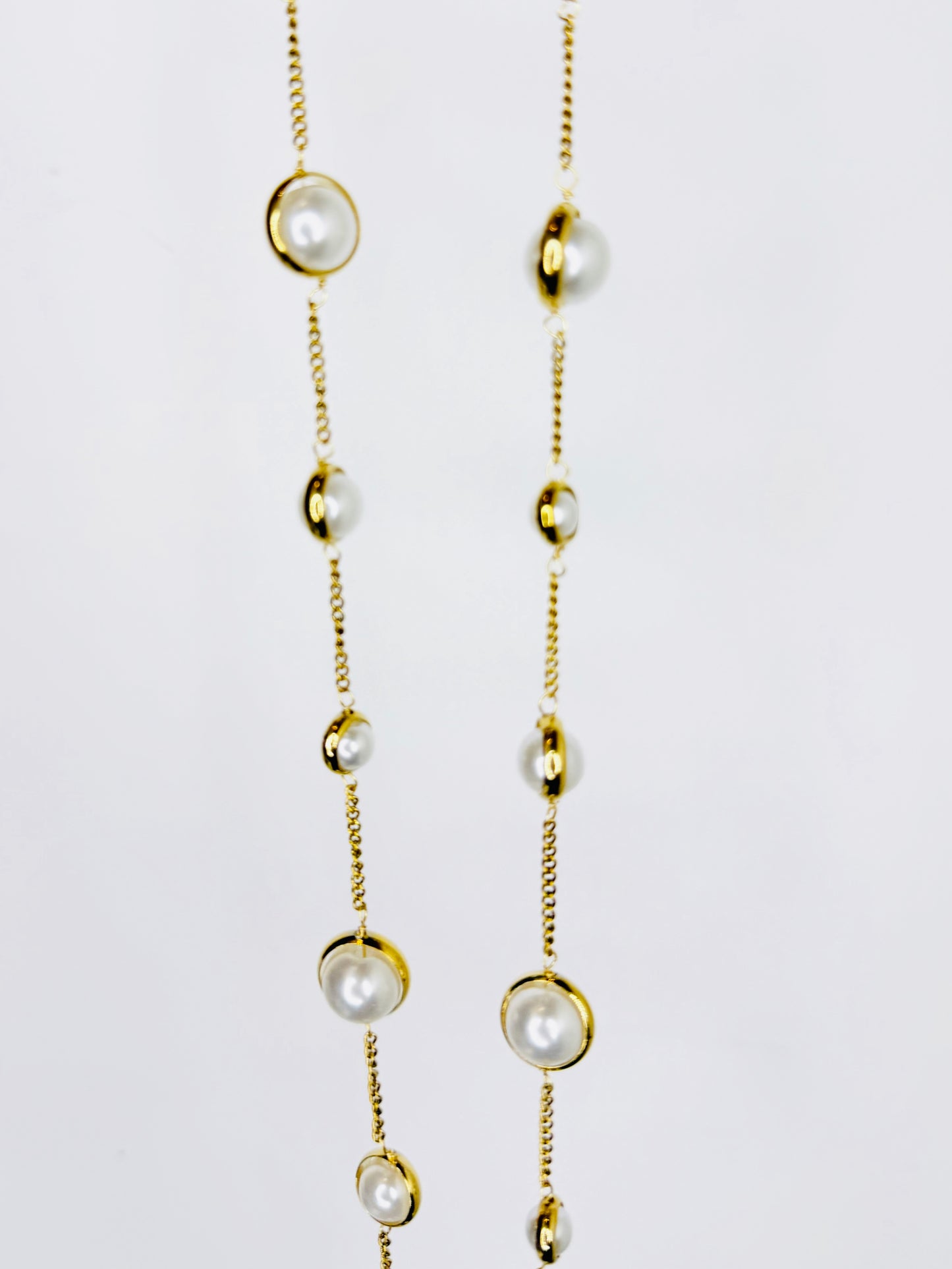 Collana di perle lunga