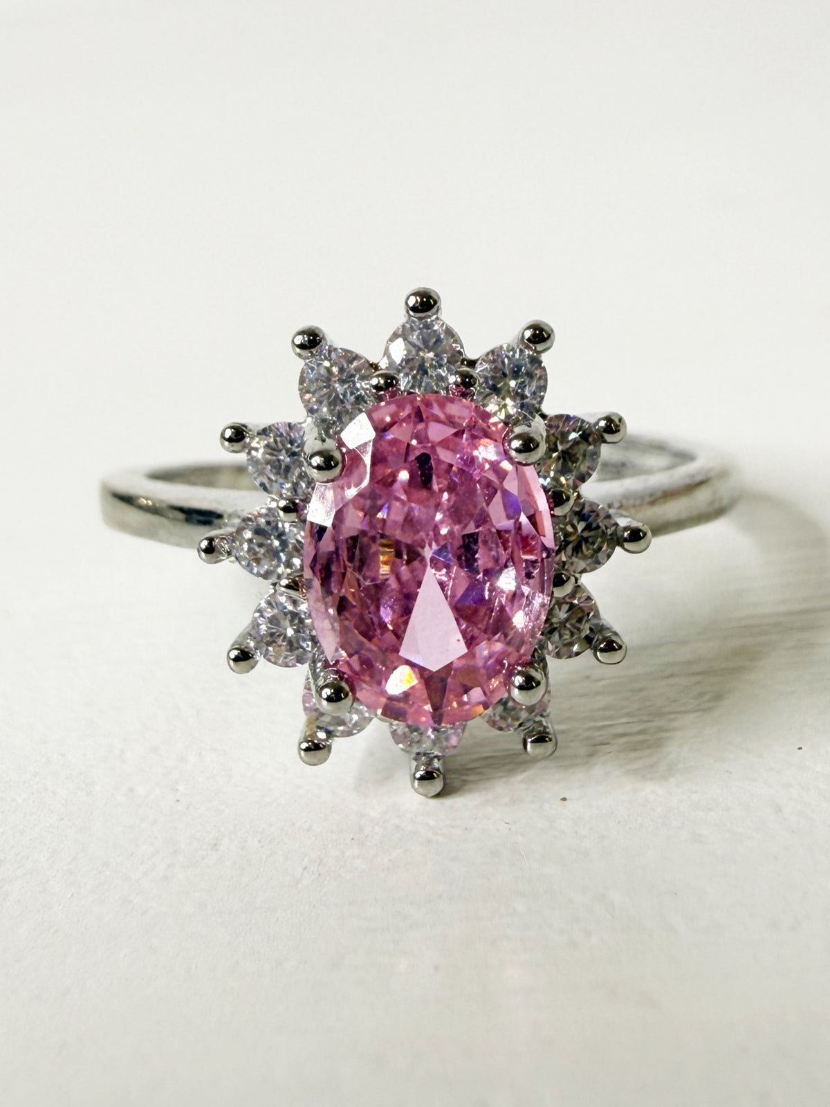 Anello Kate colore zaffiro rosa