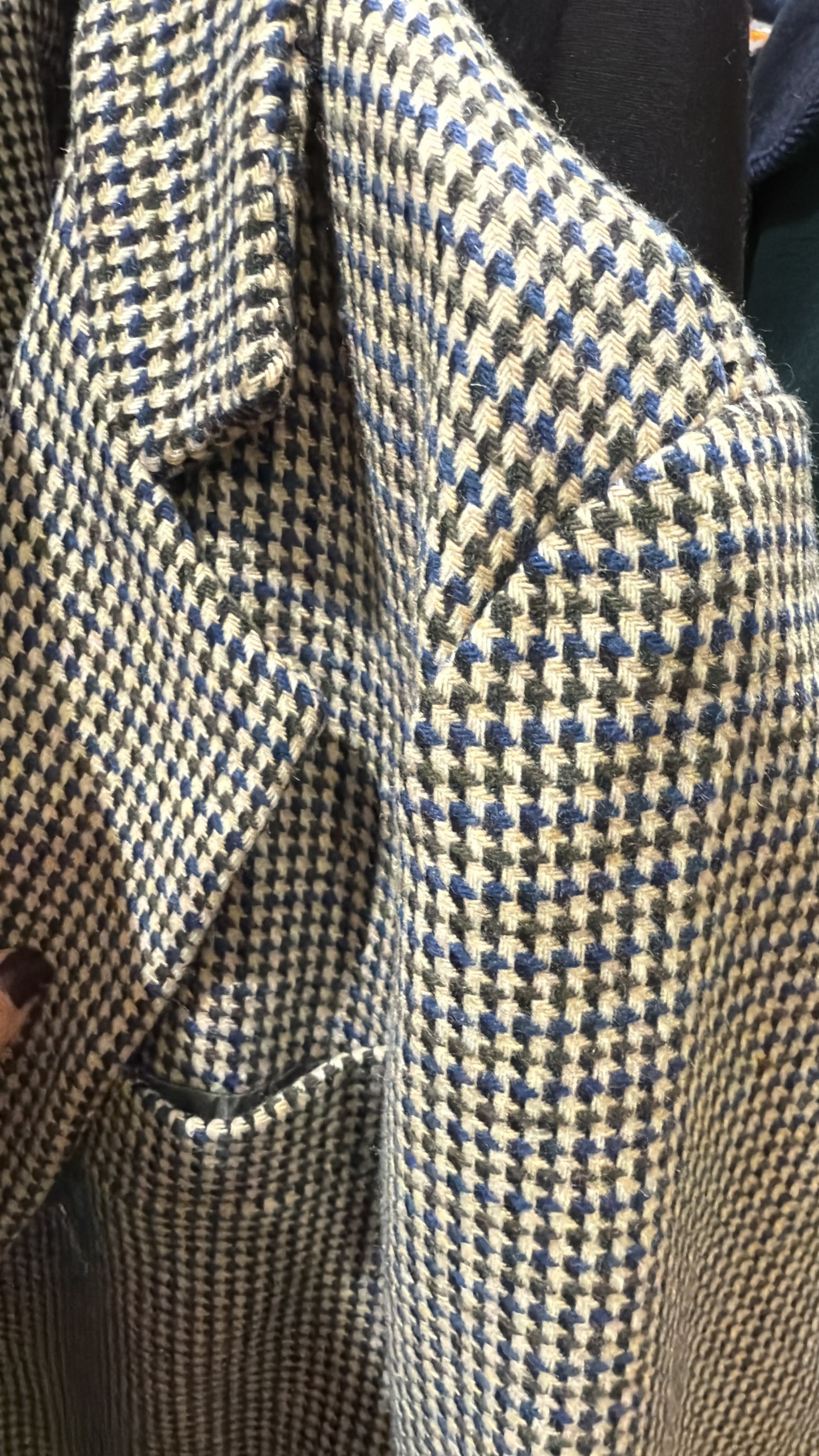 Giacca in pied de poule