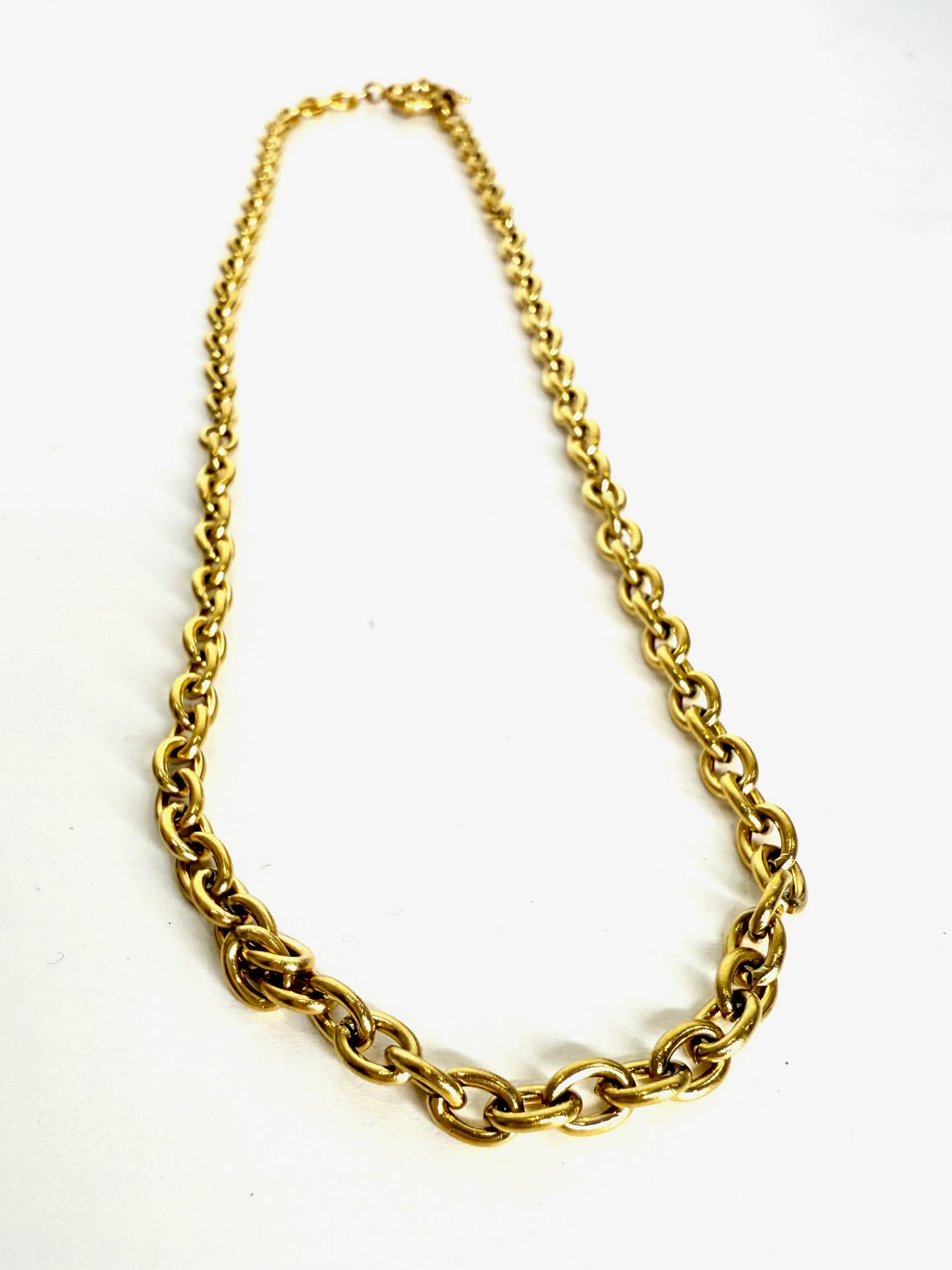 Collana in maglia gold