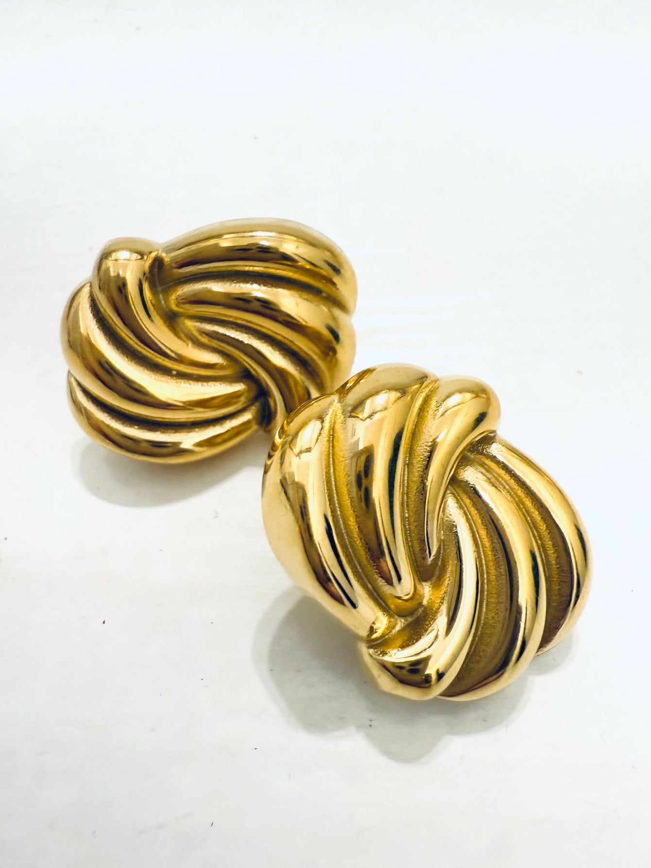 Orecchini stile Vintage placcati in oro 18k