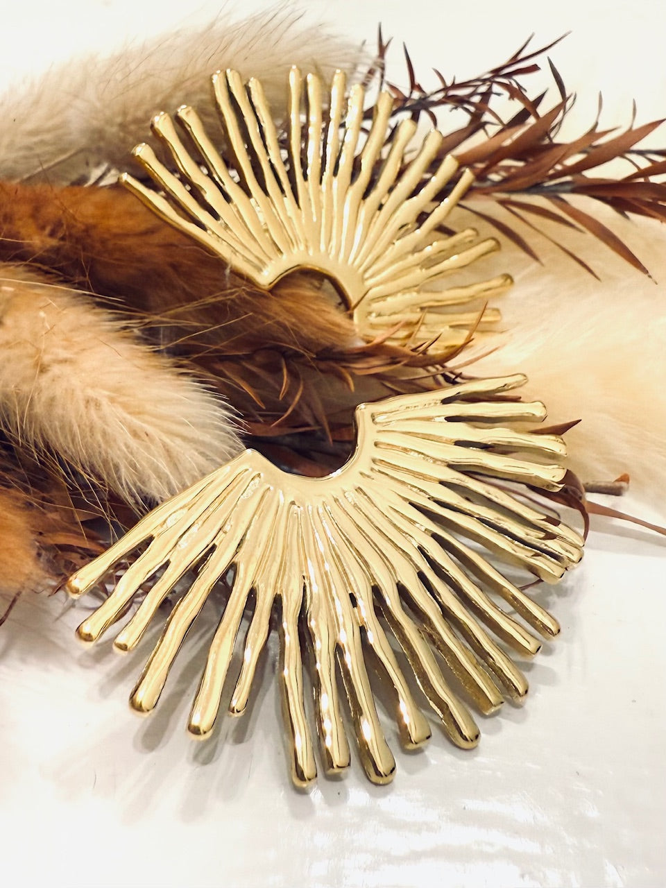 Orecchini Cleopatra placcati in oro 18kt