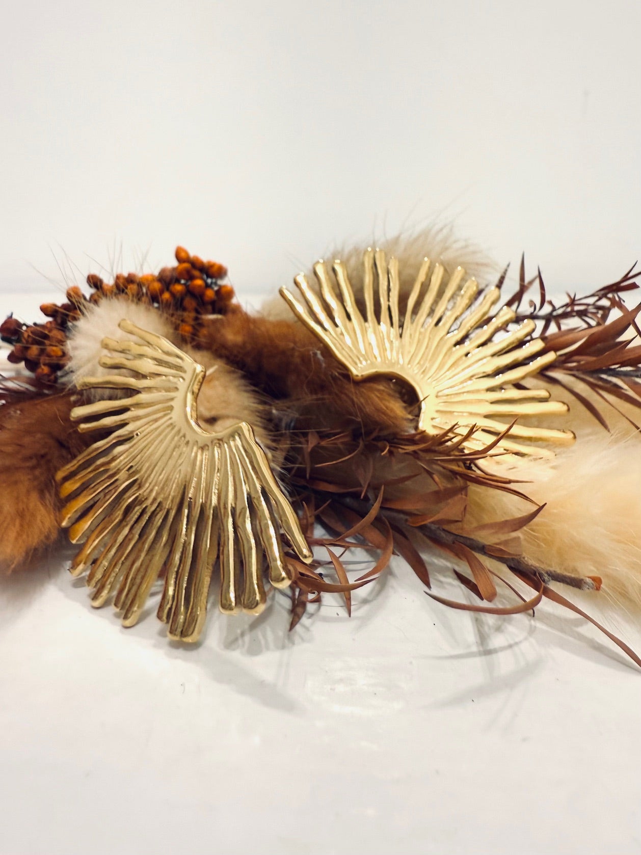 Orecchini Cleopatra placcati in oro 18kt